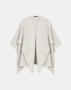 Cashmere Wrap -Chic Daily Fashion a1067 knty grey heather