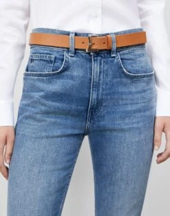 Nappa Leather L Beam Belt -Chic Daily Fashion a1802 bltx copper full