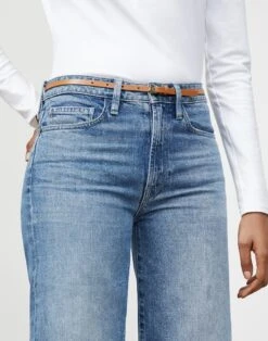 Nappa Leather L Beam Skinny Belt -Chic Daily Fashion a1877 bltx copper full