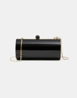 Cylinder Clutch -Chic Daily Fashion a2039 hgbx black detail2