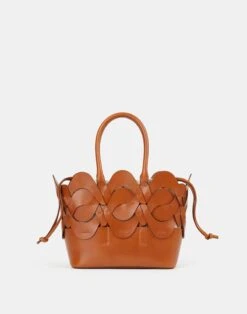 Vachetta Leather 8 Knot Tote—Small 15 Vachetta Leather 8 Knot Tote—Small -Chic Daily Fashion a2062 hgbx copper other2