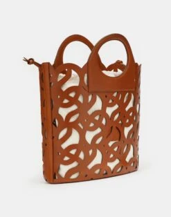 Vachetta Leather 8 Knot Basket Bag—Large -Chic Daily Fashion a2212 hgbx copper other
