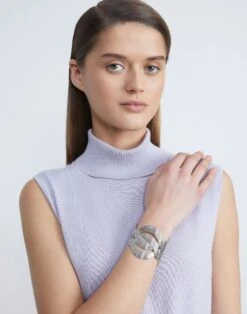 Woven 8 Knot Bracelet Cuff -Chic Daily Fashion a2219 jryx silver other
