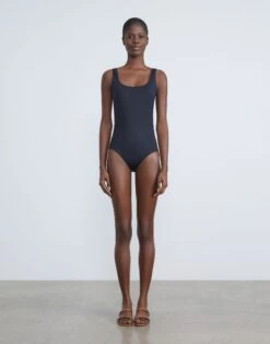 L148 Swim One-Piece -Chic Daily Fashion a2246 swimx black full