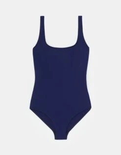 L148 Swim One-Piece -Chic Daily Fashion a2246 swimx navy flat
