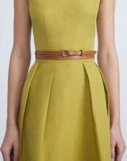 Vachetta Leather Double Wrap Belt