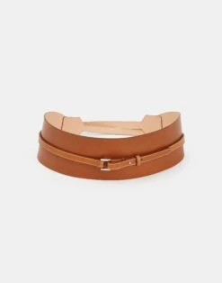 Vachetta Leather Obi Belt