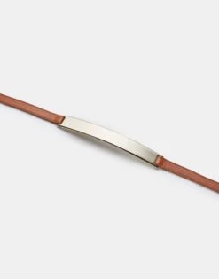 Nappa Leather Metal Plate Double Wrap Belt -Chic Daily Fashion a2407 bltx copper detail