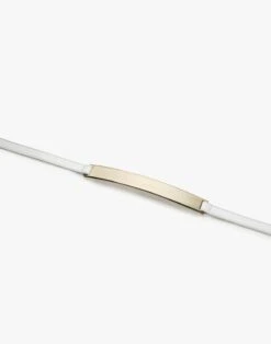 Nappa Leather Metal Plate Double Wrap Belt -Chic Daily Fashion a2407 bltx white detail