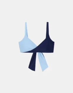 L148 Swim Twisted Bikini Bralette 21 L148 Swim Twisted Bikini Bralette -Chic Daily Fashion a2432 swimx navy multi flat