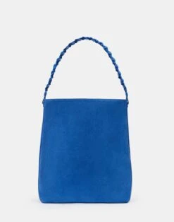 Suede & Calfskin Leather 8 Knot Hobo—Large 34 Suede & Calfskin Leather 8 Knot Hobo—Large -Chic Daily Fashion a2436 hgbx classic cobalt