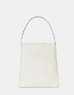 Grained Calfskin Leather 8 Knot Hobo—Large 27 Grained Calfskin Leather 8 Knot Hobo—Large -Chic Daily Fashion a2439 hgbx parchment