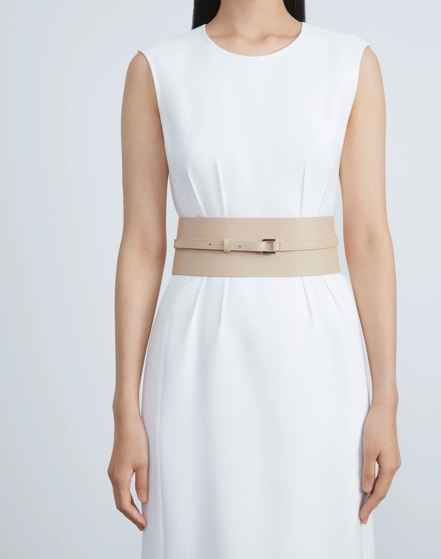 Soft Calfskin Leather Obi Belt 8 Soft Calfskin Leather Obi Belt - Image 8