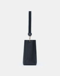 Grained Calfskin Leather 8 Knot Hobo—Small -Chic Daily Fashion a2516 hgbx black other