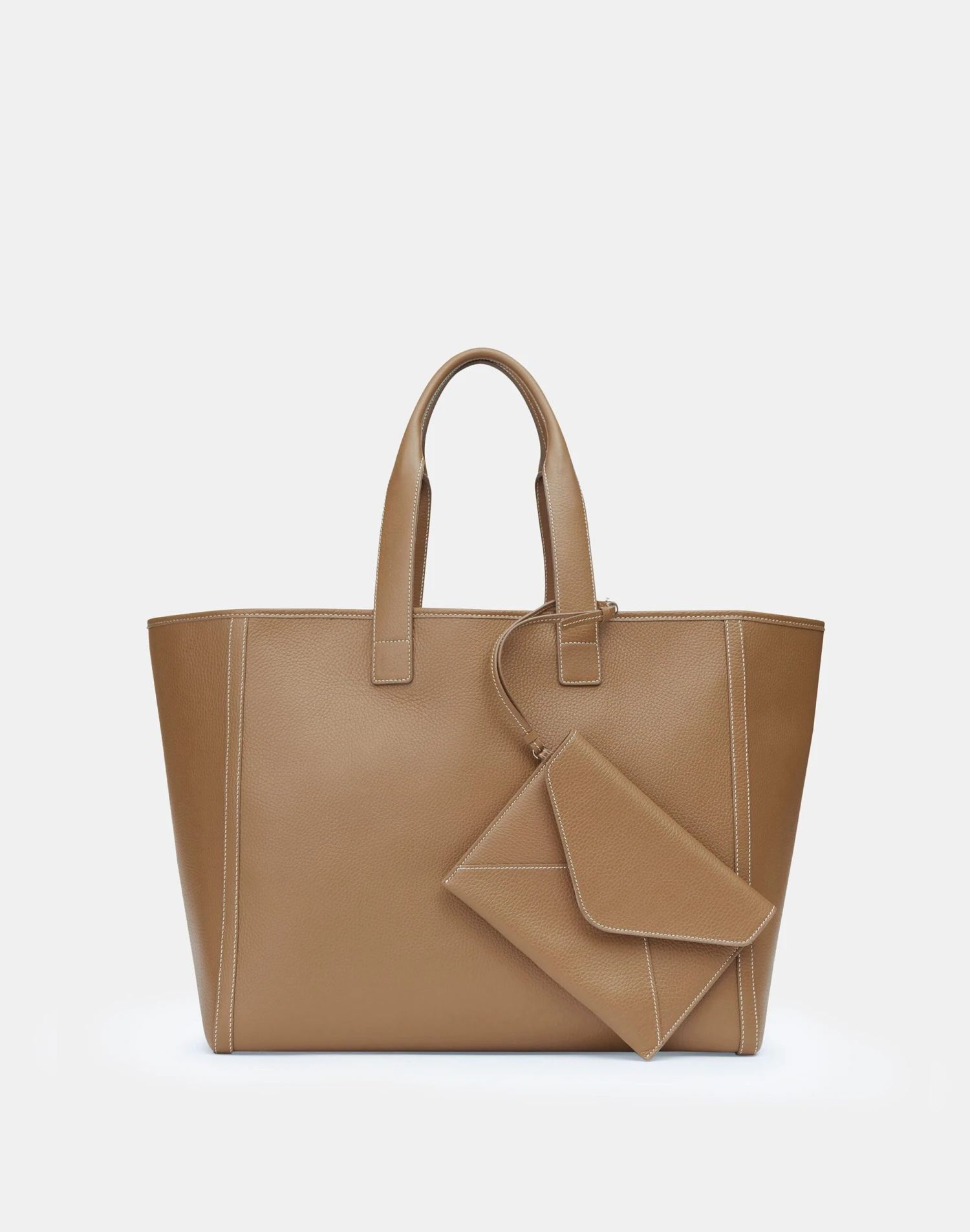 Grained Calfskin Leather Postmark L Tote 4 Grained Calfskin Leather Postmark L Tote - Image 4