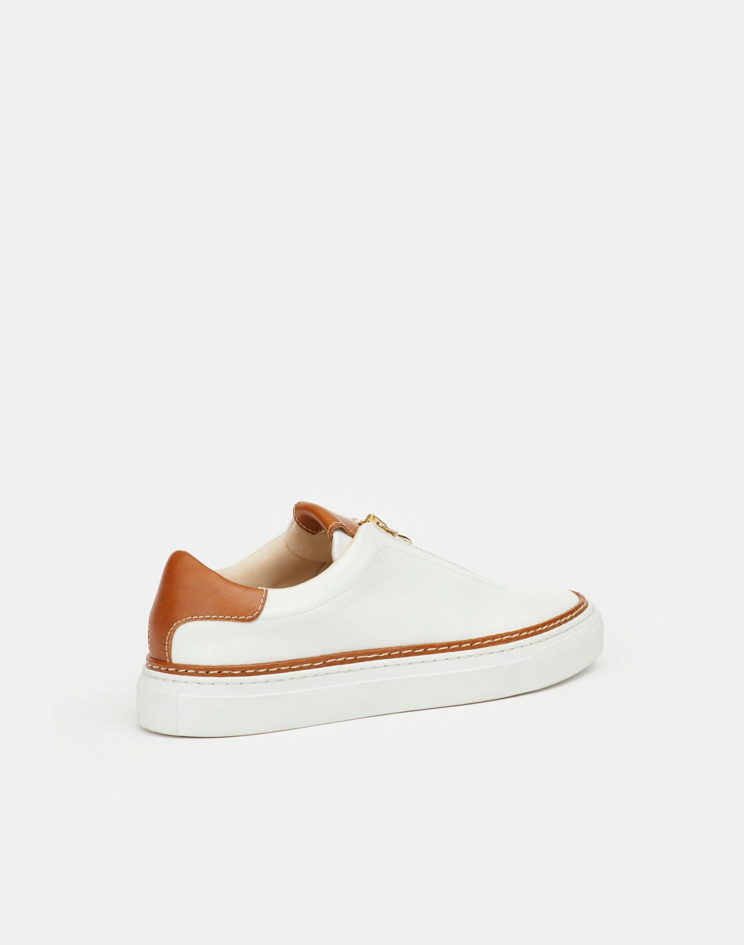 Nappa Leather Zip-Up Sneaker 9 Nappa Leather Zip-Up Sneaker - Image 9