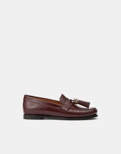 Brushed Leather 8 Knot Tassel Loafer -Chic Daily Fashion lf 0830 date