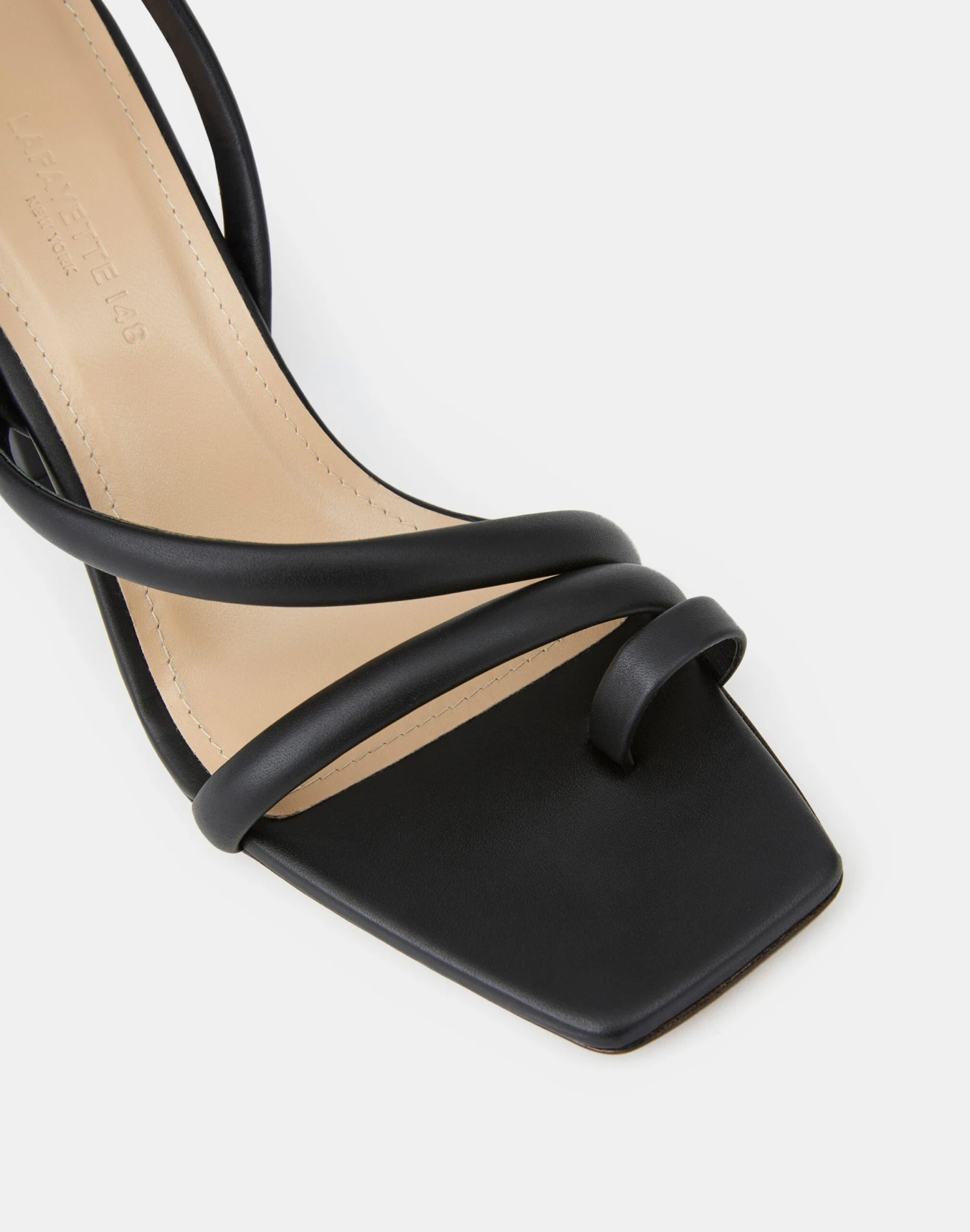 Soft Calfskin Leather Heeled City Sandal 5 Soft Calfskin Leather Heeled City Sandal - Image 5