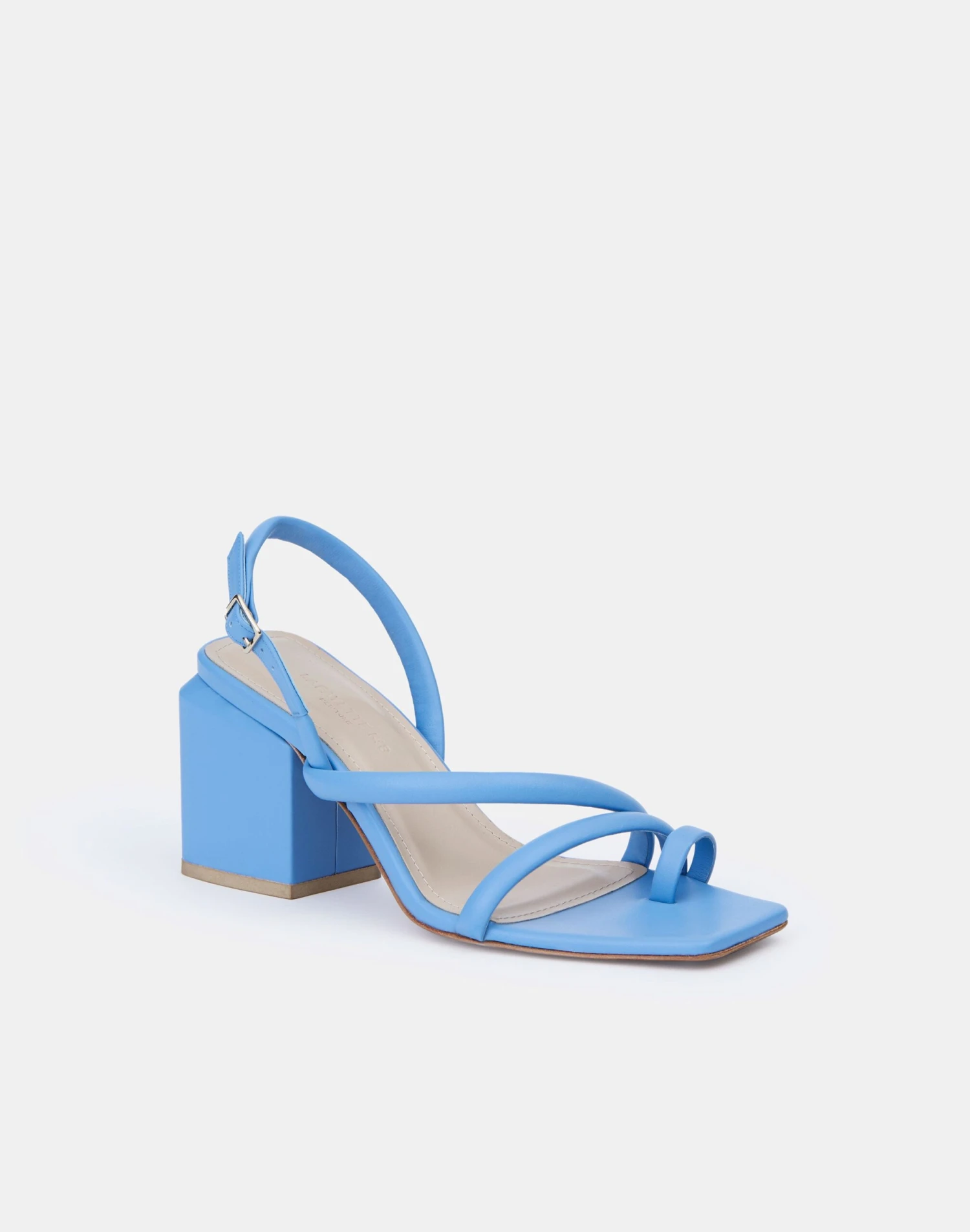 Soft Calfskin Leather Heeled City Sandal 17 Soft Calfskin Leather Heeled City Sandal - Image 17