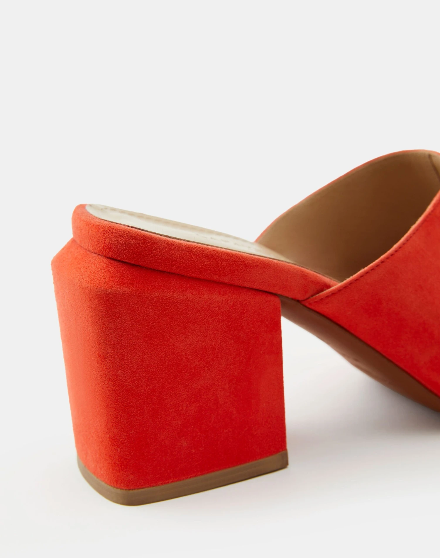 Suede Heeled Mule 15 Suede Heeled Mule - Image 15