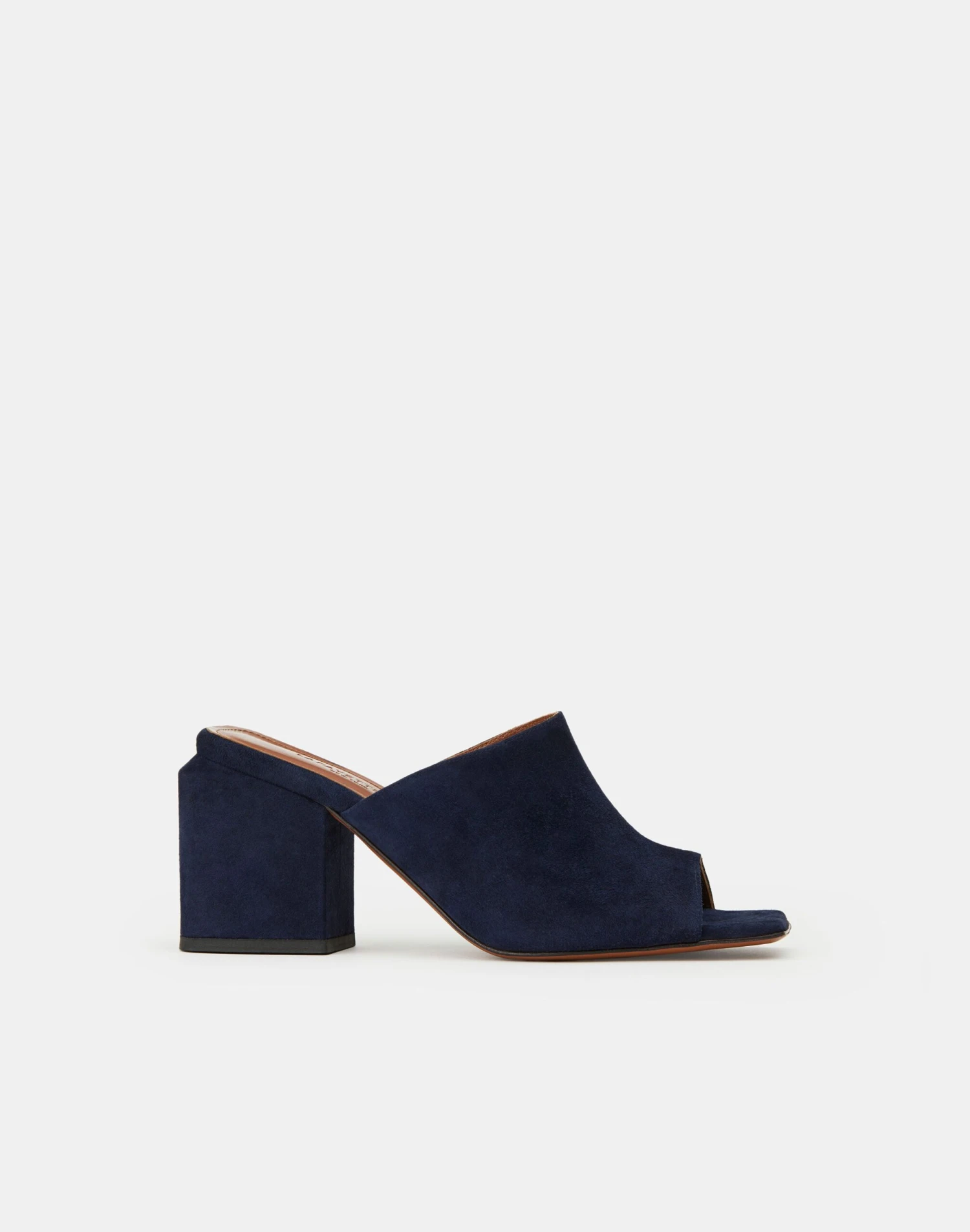 Suede Heeled Mule 16 Suede Heeled Mule - Image 16