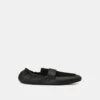 Nappa Leather & Suede Packable Loafer