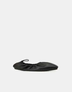 Nappa Leather Packable Ballet Flat