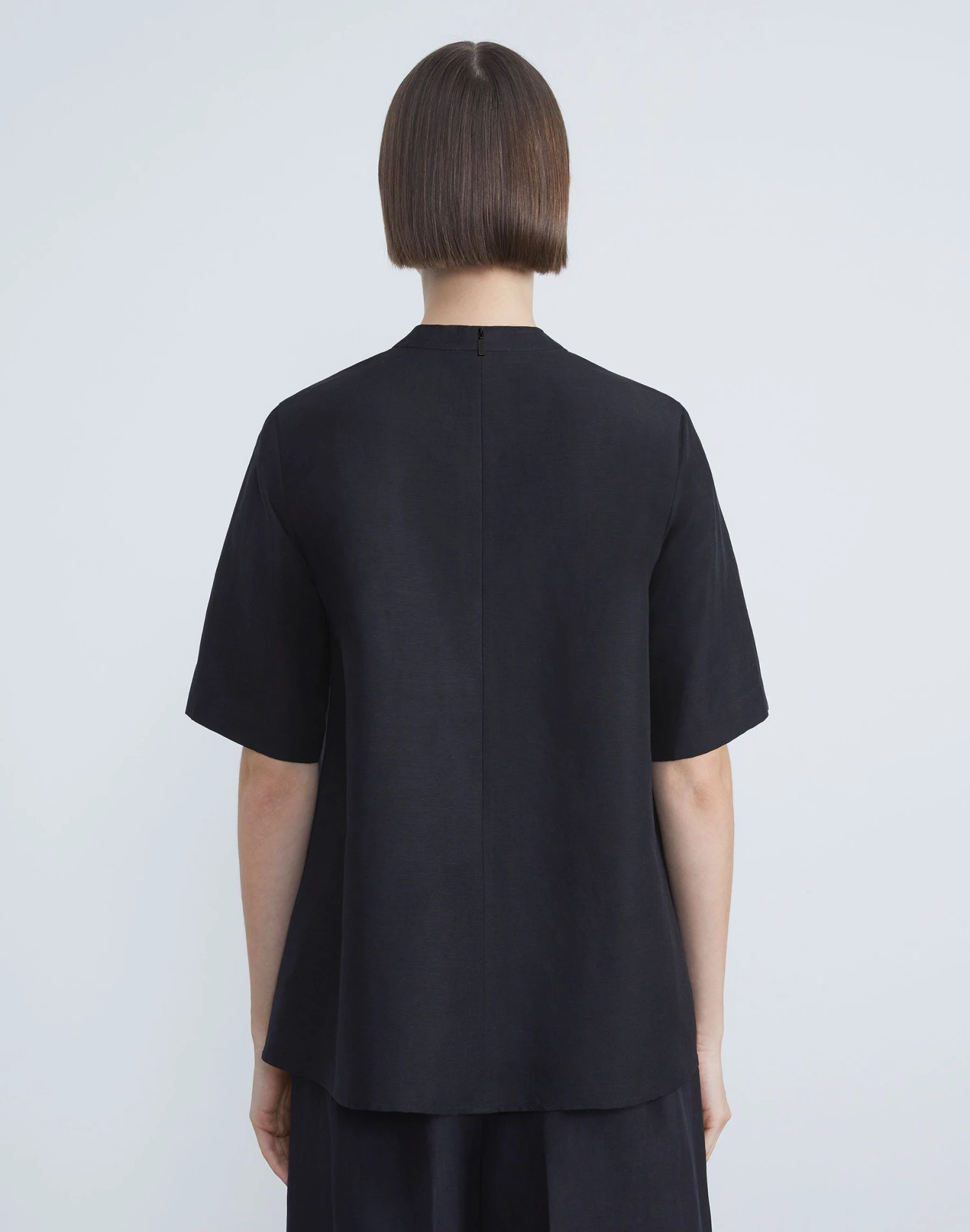 Silk-Linen Blouse 4 Silk-Linen Blouse - Image 4