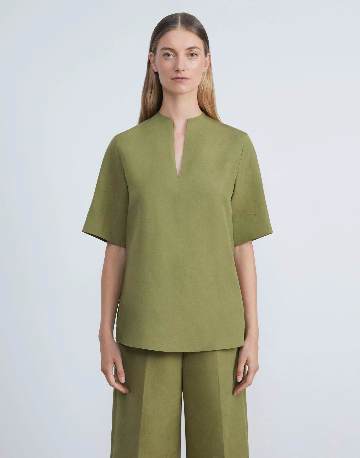 Silk-Linen Blouse 18 Silk-Linen Blouse - Image 18