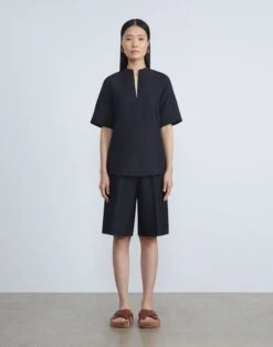 Silk-Linen Blouse 31 Silk-Linen Blouse -Chic Daily Fashion mbdp4h 1g63 navy full