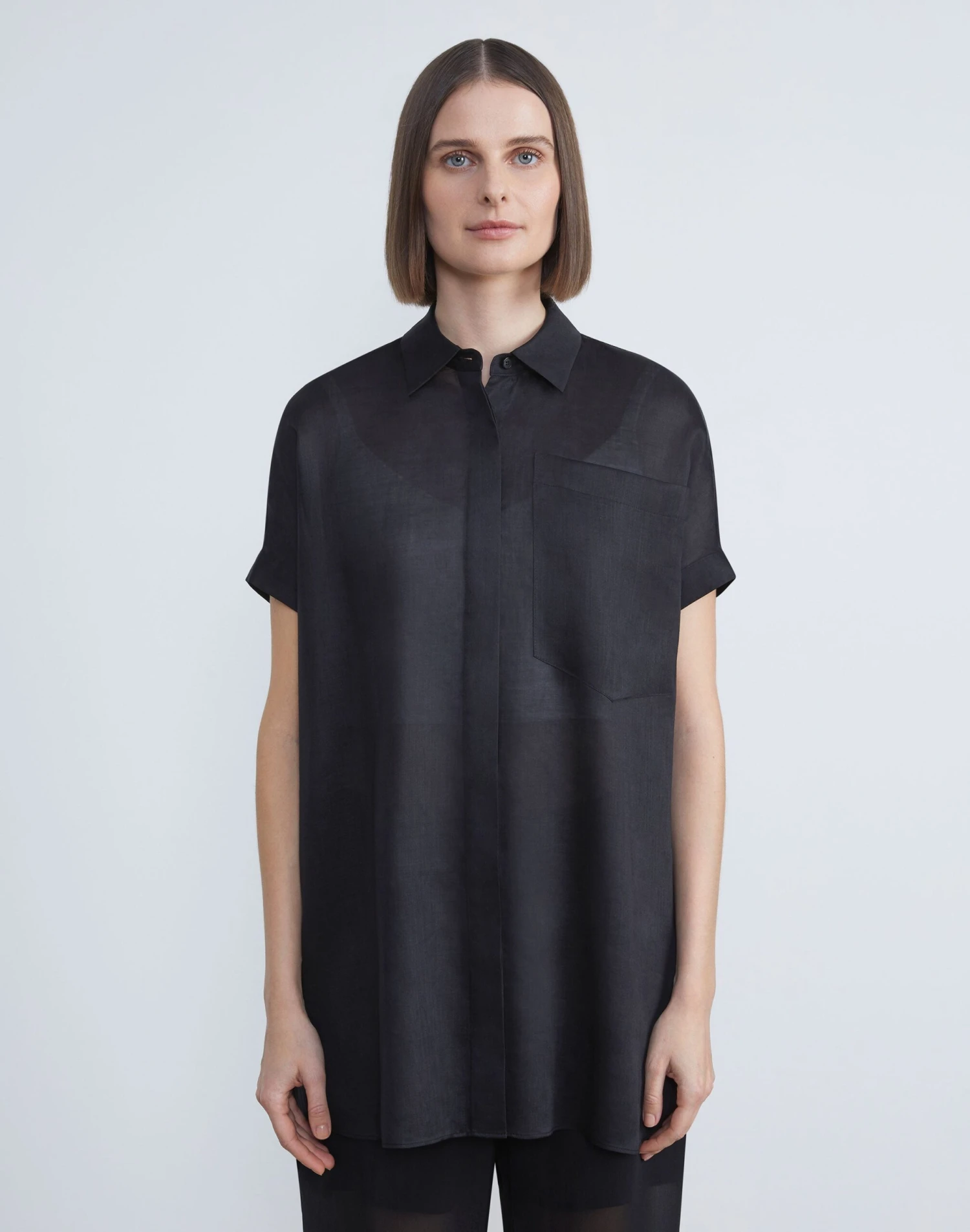 Sustainable Gemma Cloth Voile Oversized Shirt 3 Sustainable Gemma Cloth Voile Oversized Shirt - Image 3