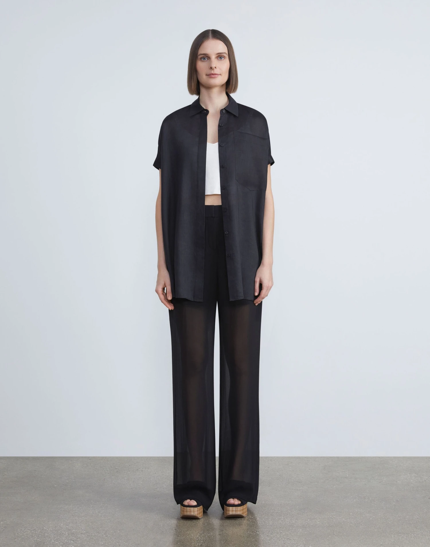 Sustainable Gemma Cloth Voile Oversized Shirt 2 Sustainable Gemma Cloth Voile Oversized Shirt - Image 2