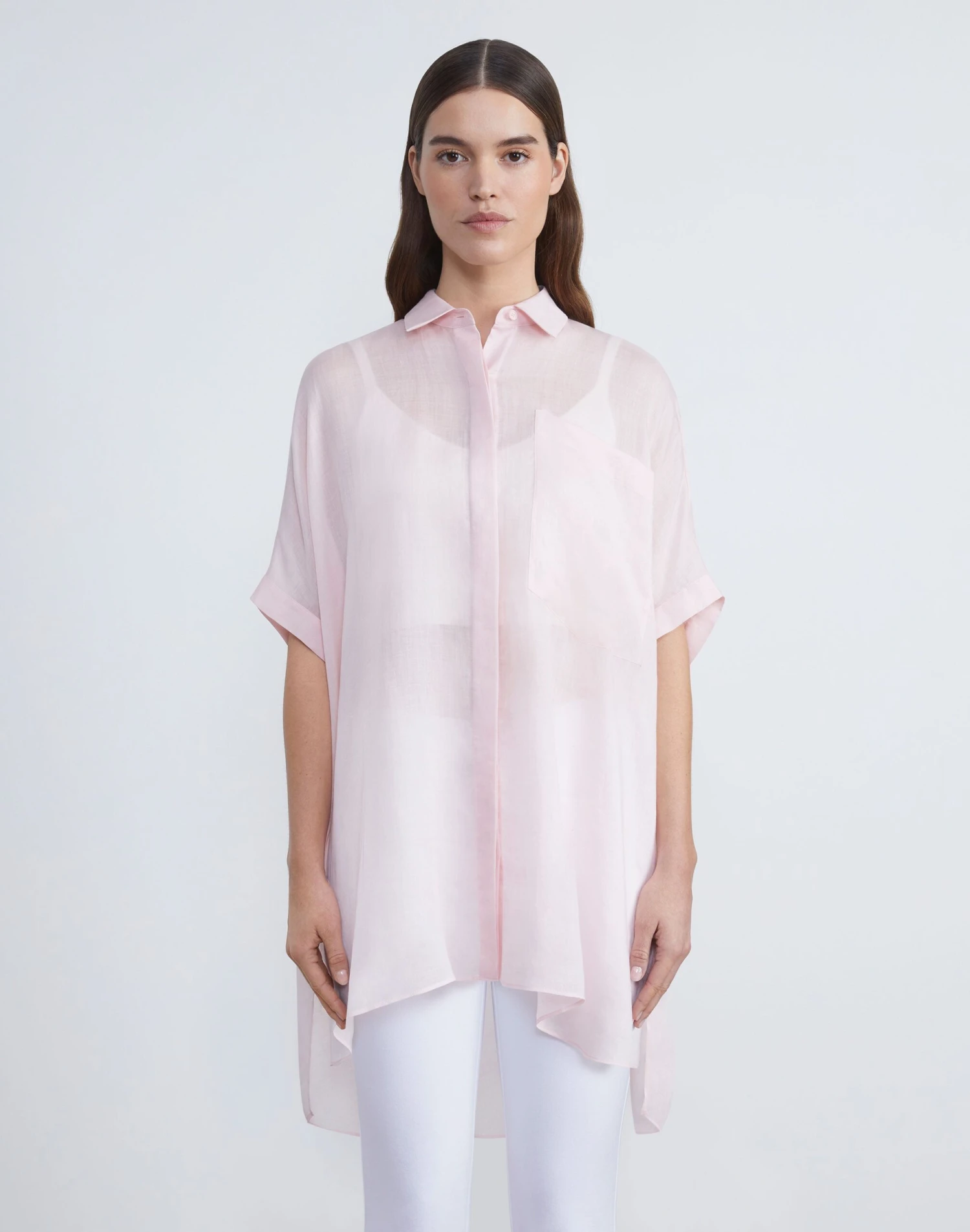 Sustainable Gemma Cloth Voile Oversized Shirt 13 Sustainable Gemma Cloth Voile Oversized Shirt - Image 13