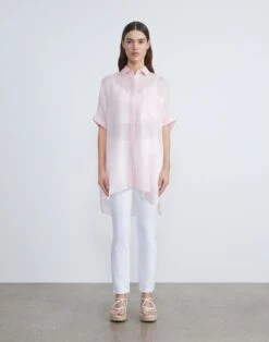 Sustainable Gemma Cloth Voile Oversized Shirt 26 Sustainable Gemma Cloth Voile Oversized Shirt -Chic Daily Fashion mbdv8v 7556 pastel pink full