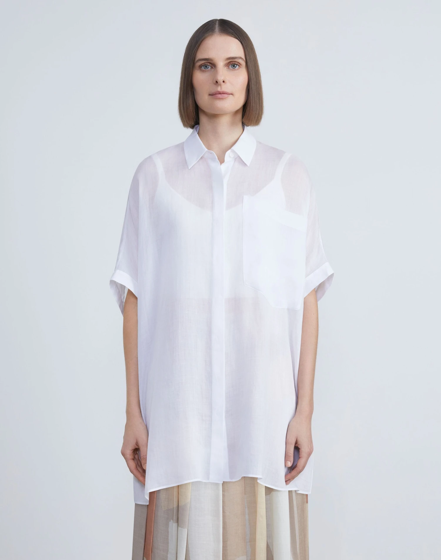 Sustainable Gemma Cloth Voile Oversized Shirt 7 Sustainable Gemma Cloth Voile Oversized Shirt - Image 7