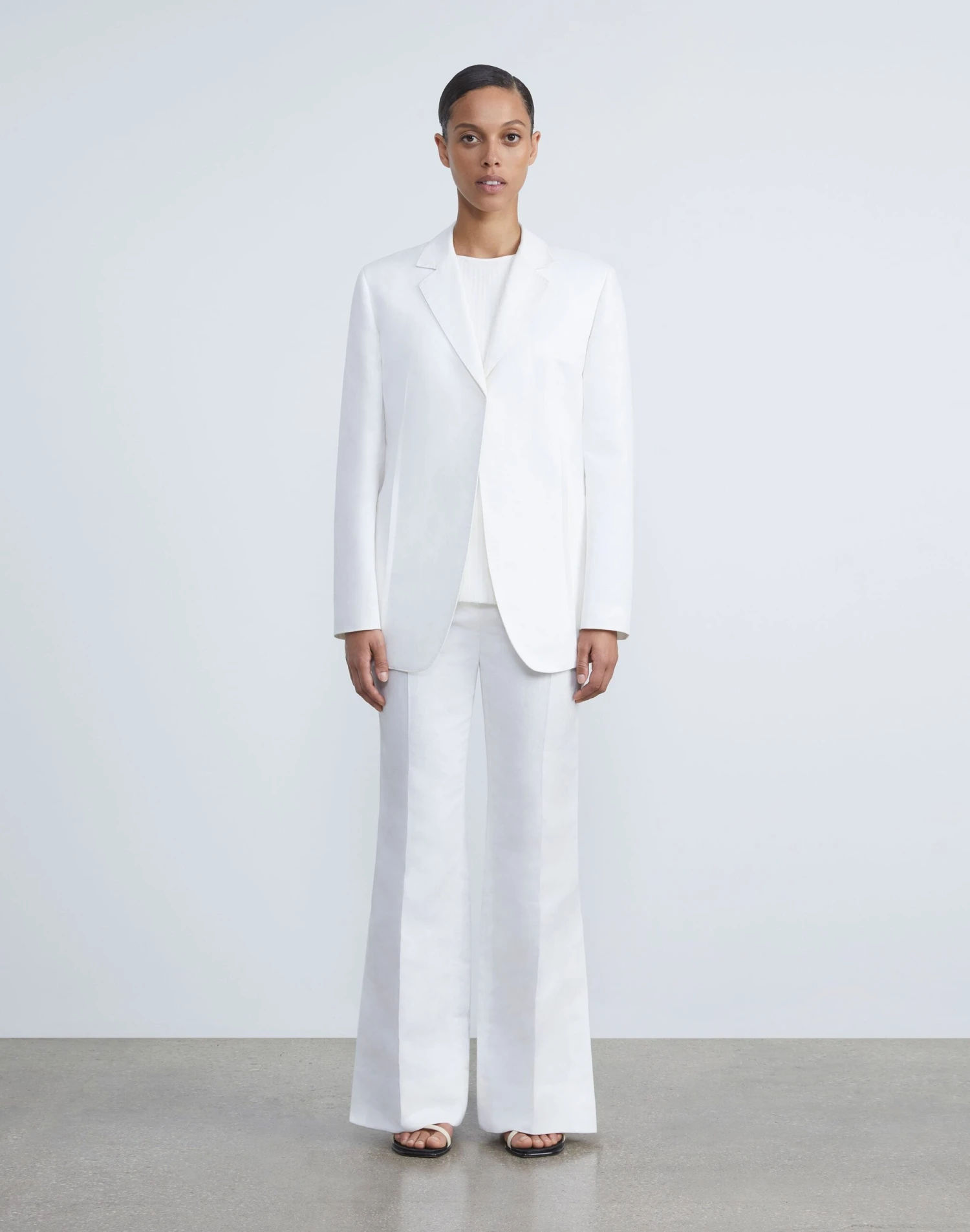 Silk Georgette Strip-Pleated Racerback Blouse 7 Silk Georgette Strip-Pleated Racerback Blouse - Image 7