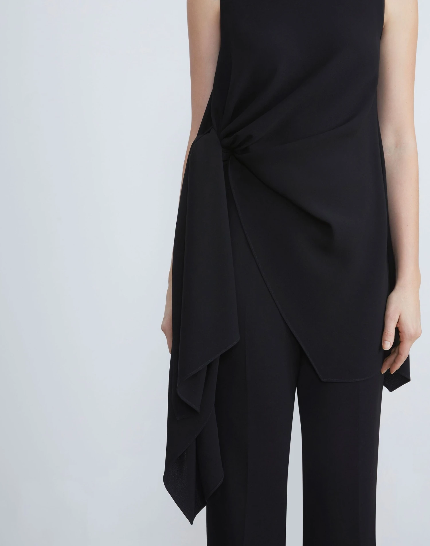 Finesse Crepe Asymmetric Blouse 5 Finesse Crepe Asymmetric Blouse - Image 5