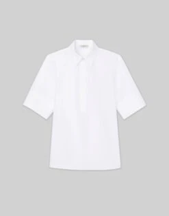 Organic Cotton Poplin Popover Shirt