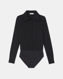 Organic Silk Georgette Blouse Bodysuit