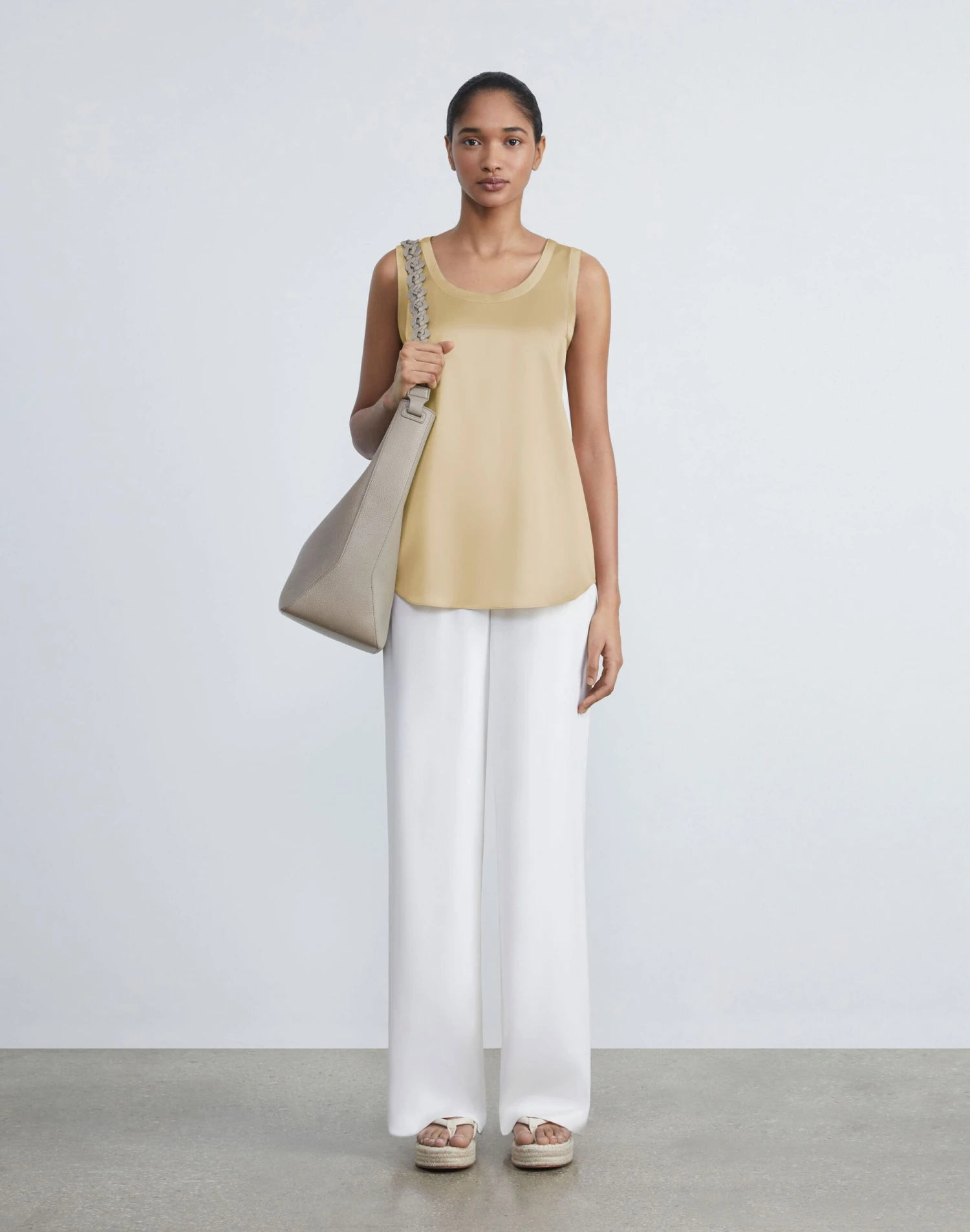 Silk Charmeuse Reversible Perla Blouse 16 Silk Charmeuse Reversible Perla Blouse - Image 16