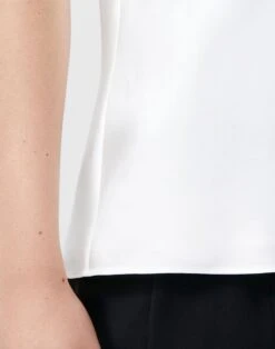 Silk Charmeuse Bias Tank -Chic Daily Fashion mby95r 2629 cloud detail2