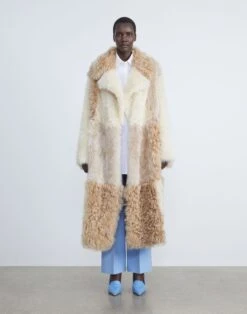 Long Hair Shearling Reversible Double-Breasted Overcoat 8 Long Hair Shearling Reversible Double-Breasted Overcoat -Chic Daily Fashion mcb46r f650 rye