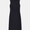Stretch Wool Sheath Dress