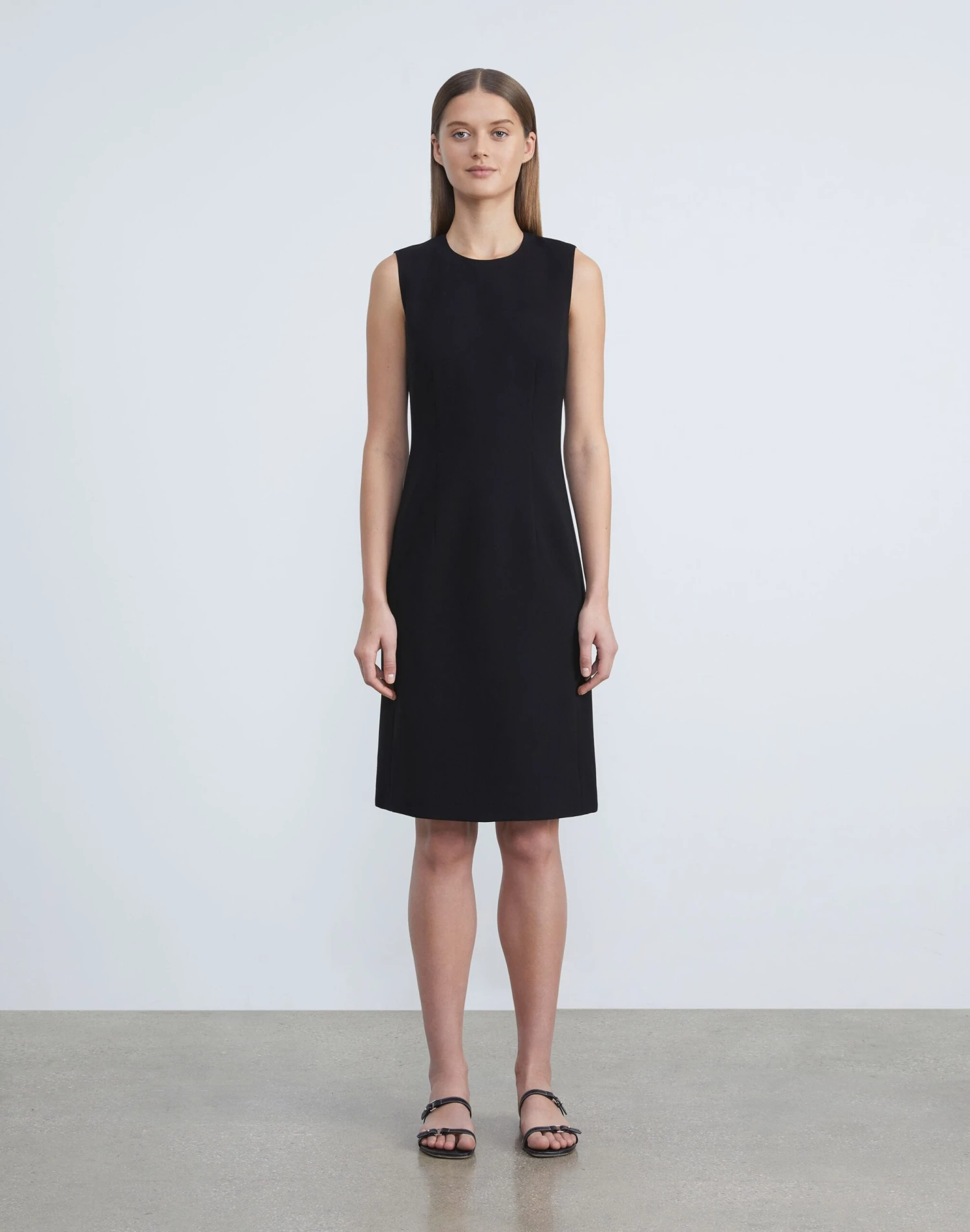 Finesse Crepe Sheath Dress 2 Finesse Crepe Sheath Dress - Image 2