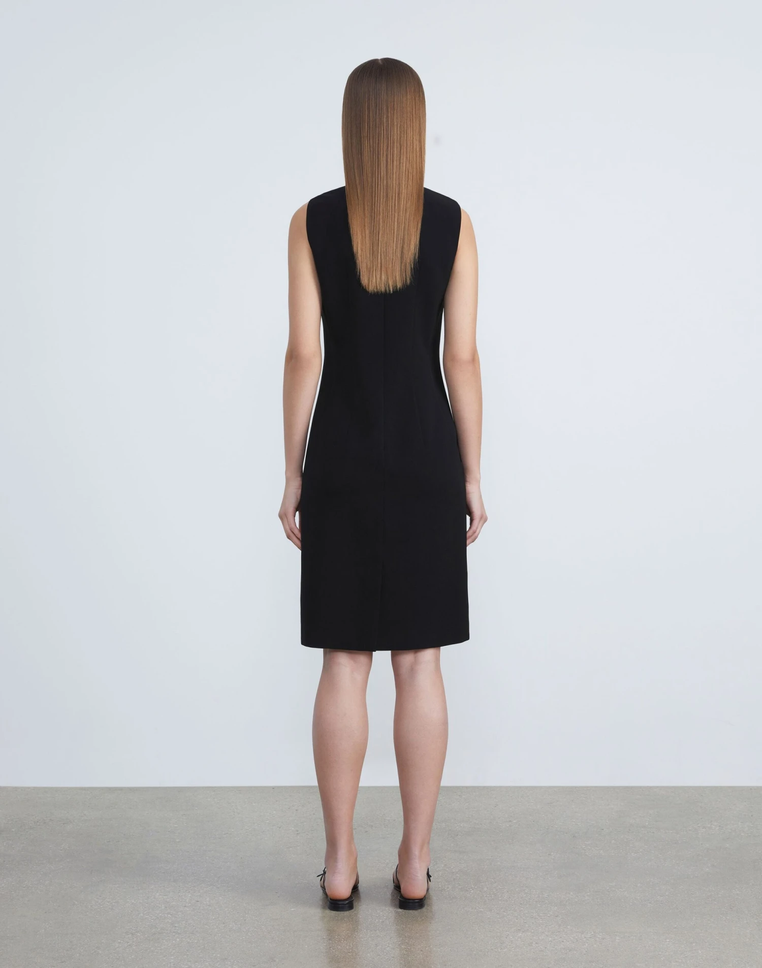 Finesse Crepe Sheath Dress 3 Finesse Crepe Sheath Dress - Image 3