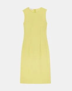 Finesse Crepe Sheath Dress 30 Finesse Crepe Sheath Dress -Chic Daily Fashion mdcn3r 6147 bright citrine flat