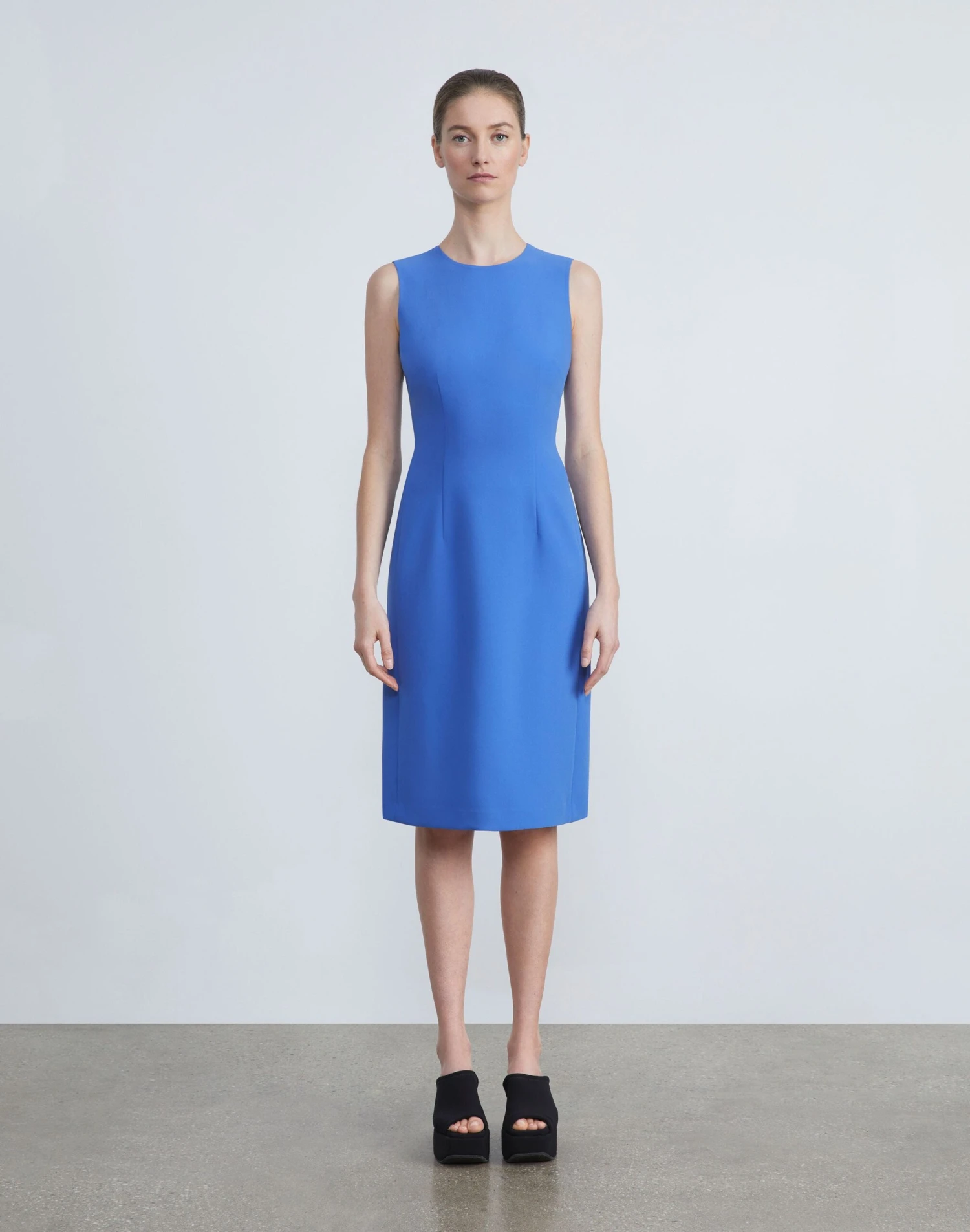 Finesse Crepe Sheath Dress 11 Finesse Crepe Sheath Dress - Image 11