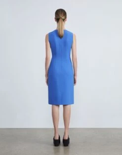 Finesse Crepe Sheath Dress 28 Finesse Crepe Sheath Dress -Chic Daily Fashion mdcn3r 6147 classic cobalt back
