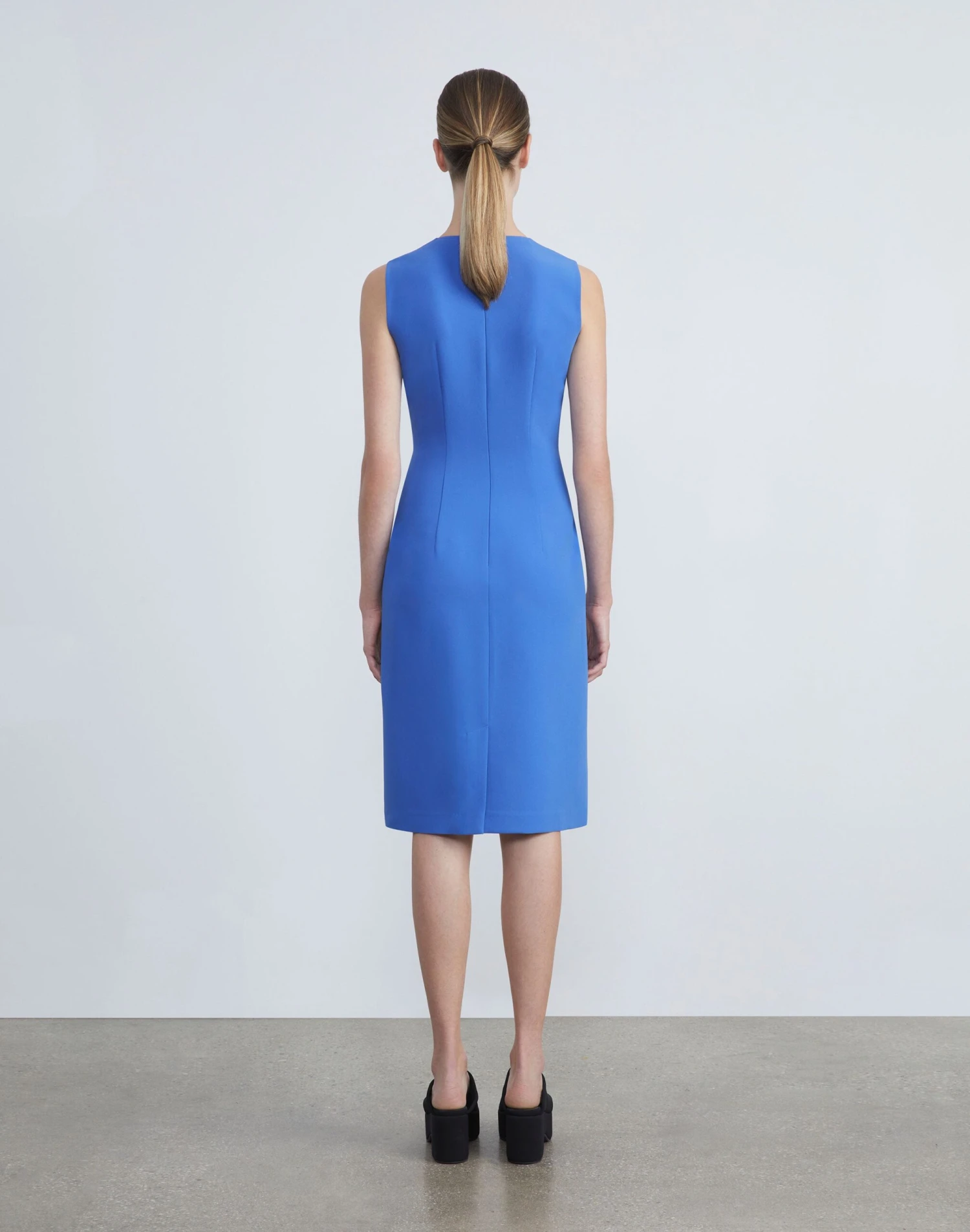 Finesse Crepe Sheath Dress 12 Finesse Crepe Sheath Dress - Image 12