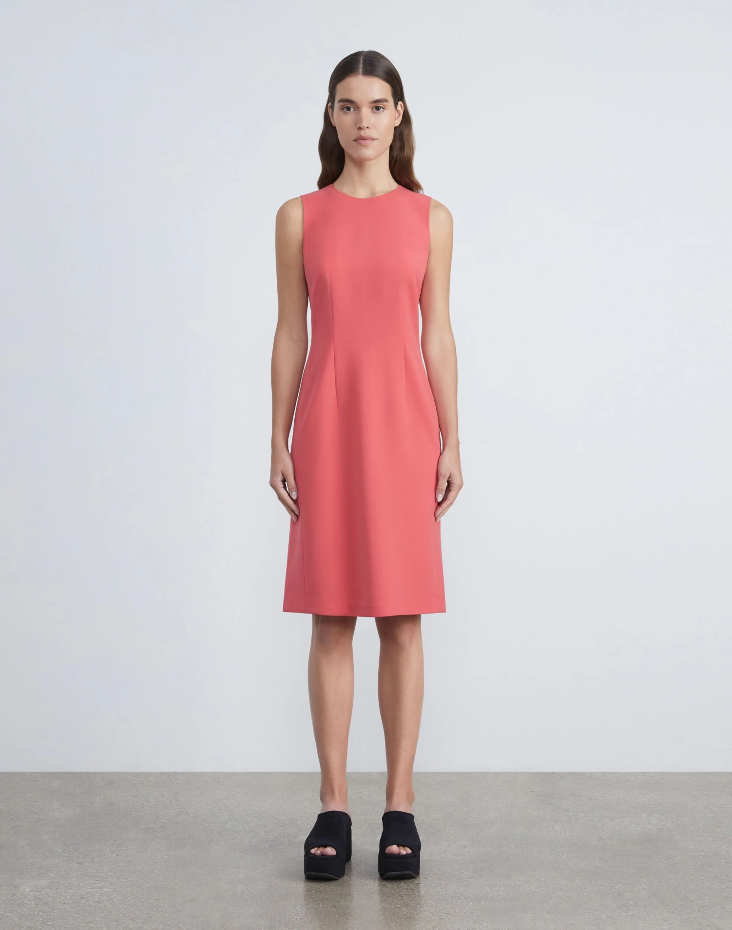 Finesse Crepe Sheath Dress 6 Finesse Crepe Sheath Dress - Image 6